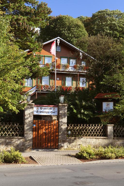 Pension Schweizer Hof 베르니게로데 외부 사진